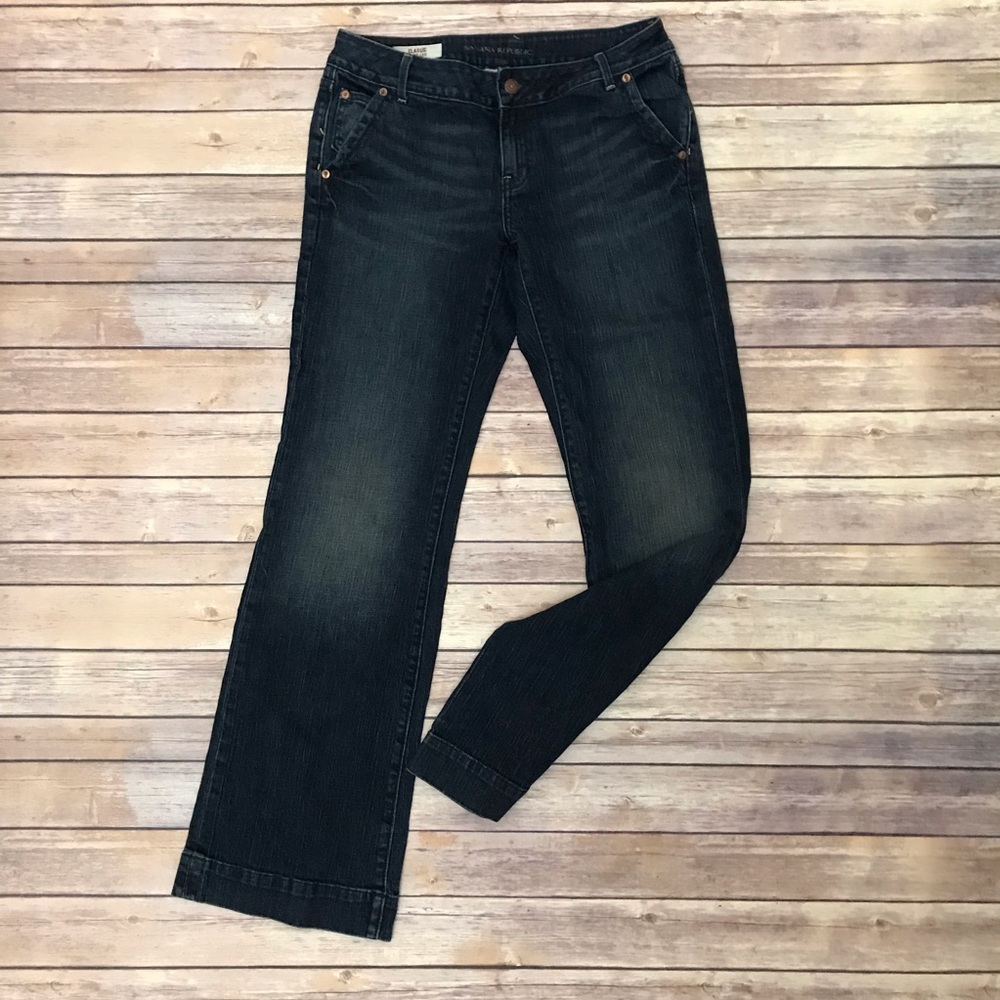 Banana Republic - Wide Leg Jeans - Size 4L/Tall